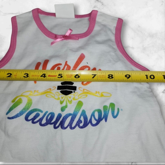 Harley Davidson Toddler Girls Tank - Picture 4 of 5